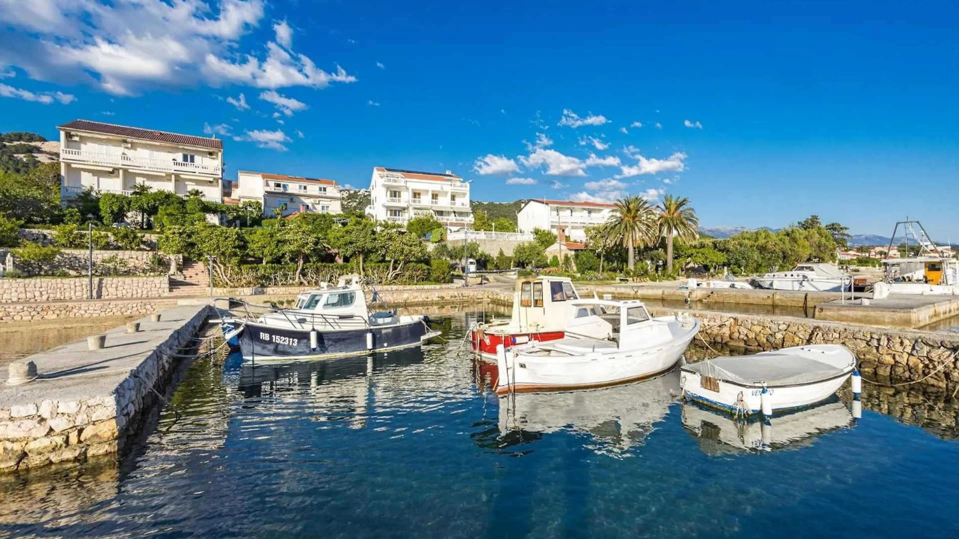 Magnificent Sea View, Boat Mooring - Jurica Ana Apartment Rab Town Croatia