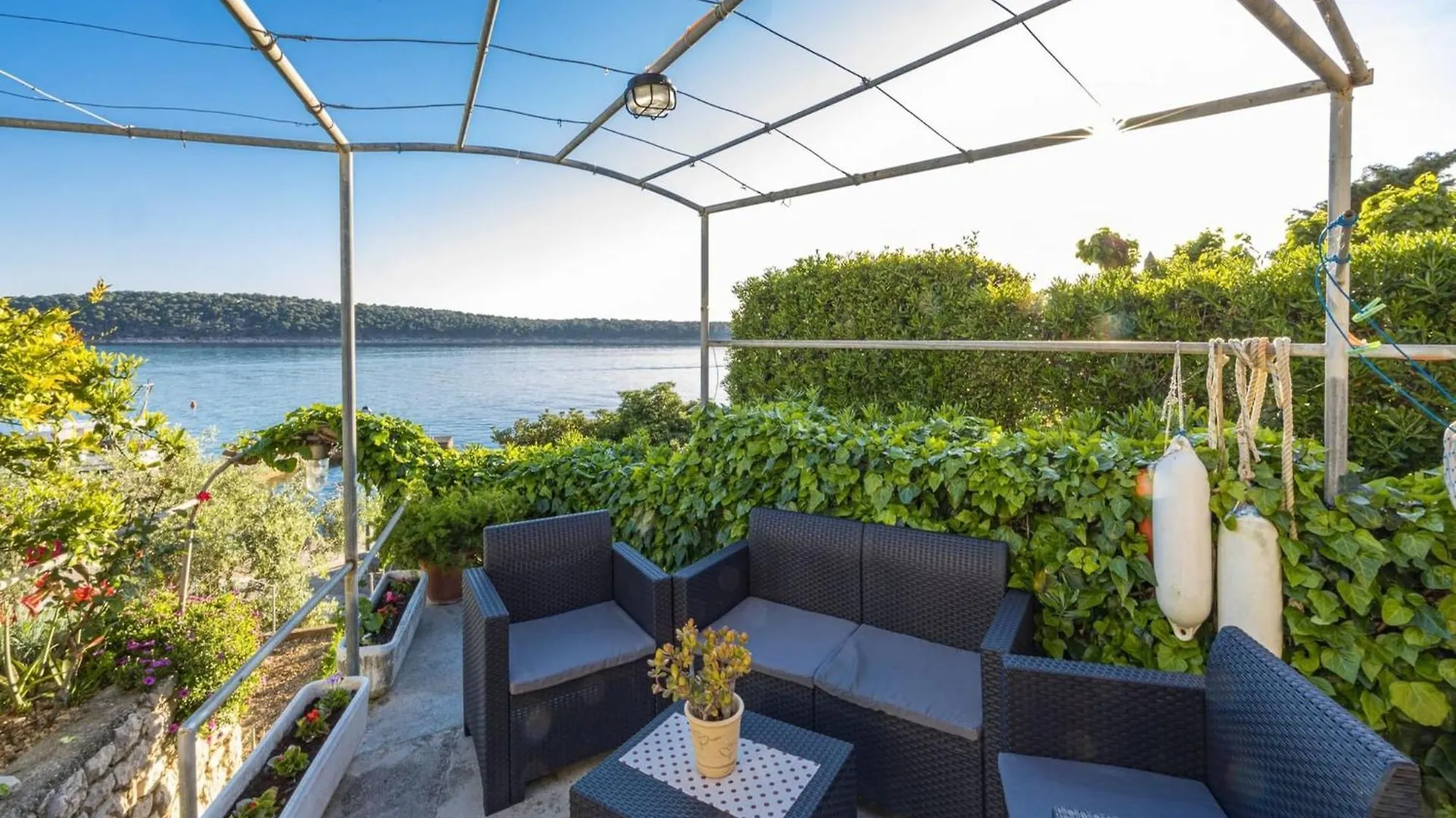 Magnificent Sea View, Boat Mooring - Jurica Ana Apartment Rab Town